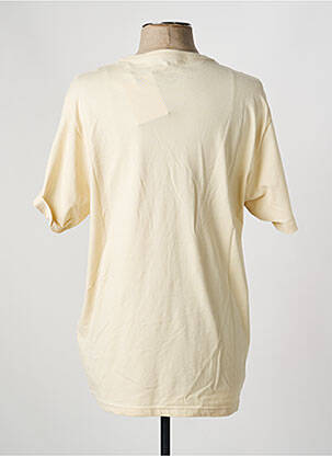 Tricou elasticitate mâneci scurte bej IRON AND RESIN bărbat