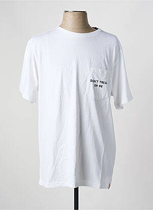 Tricou elasticitate mâneci scurte alb IRON AND RESIN bărbat