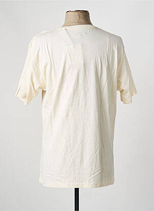 Tricou elasticitate mâneci scurte bej IRON AND RESIN bărbat