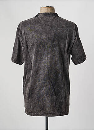 Tricou elasticitate mâneci scurte negru IRON AND RESIN bărbat