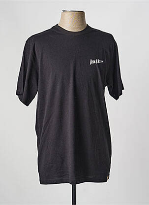 Tricou elasticitate mâneci scurte negru IRON AND RESIN bărbat