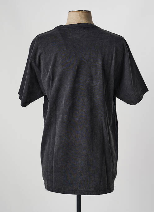 Tricou elasticitate mâneci scurte negru IRON AND RESIN homme