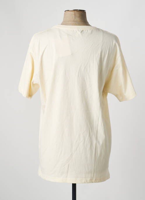 Tricou elasticitate mâneci scurte bej IRON AND RESIN homme