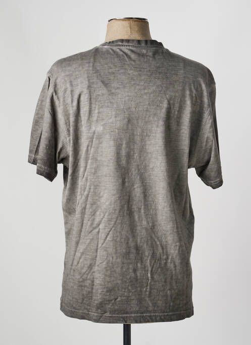 Tricou elasticitate mâneci scurte gri DAYTONA homme