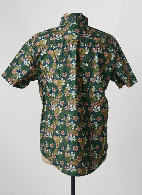 Cămașă cu mâneci scurte imprimeu tie and dye verde DAYTONA homme