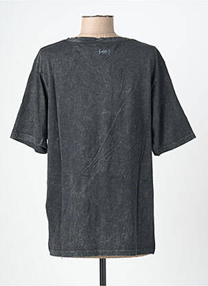 Tricou croială dreaptă mâneci scurte gri ROSE GARDEN femeie