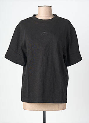 Tricou elasticitate mâneci scurte negru ROSE GARDEN femeie