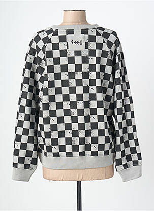 Hanorac elasticitate mâneci lungi gri ROSE GARDEN femeie