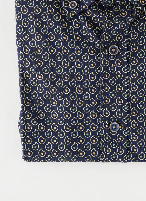 Cămașă cu mâneci lungi manșete cu nasturi negru EMYLE homme