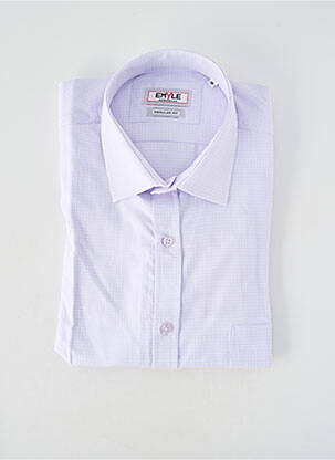 Cămașă cu mâneci lungi manșete cu nasturi roz EMYLE homme