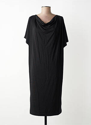 Rochie midi mâneci scurte mâneci scurte negru MASAI femeie