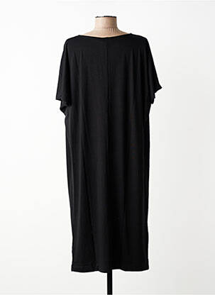 Rochie midi mâneci scurte mâneci scurte negru MASAI femeie