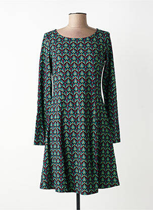 Rochie midi croială fluidă mâneci lungi negru BLUTSGESCHWISTER femeie