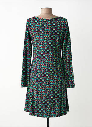 Rochie midi croială fluidă mâneci lungi negru BLUTSGESCHWISTER femeie