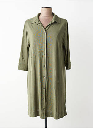 Rochie midi mâneci lungi mâneci lungi verde MASAI femeie