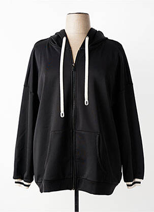 Jachete casual guler rotund negru MAT. femeie