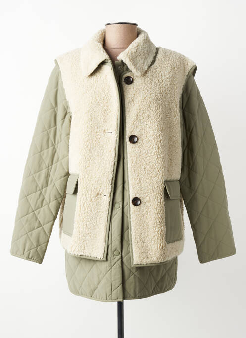Jachete casual croială dreaptă verde NICE THINGS femme