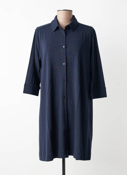Rochie midi mâneci lungi mâneci lungi albastru MASAI femme