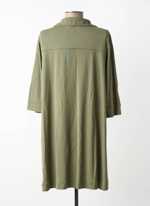 Rochie midi mâneci lungi mâneci lungi verde MASAI femme
