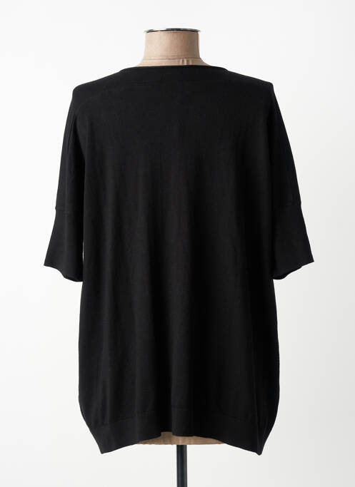 Top elasticitate mâneci scurte negru ZILCH femme
