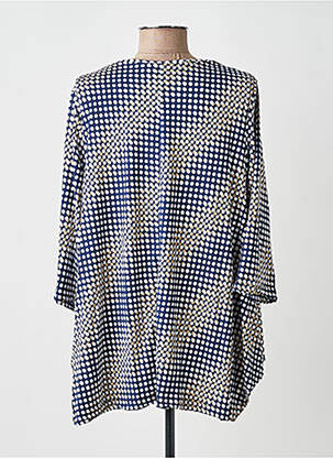 Tricou mâneci 3/4 mâneci 3/4 albastru ONE O ONE femeie