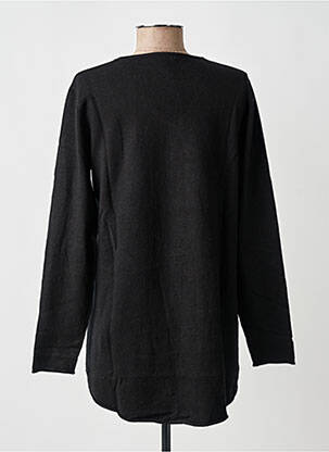 Pulover croială cambrată mâneci lungi negru YELLOW LABEL femeie