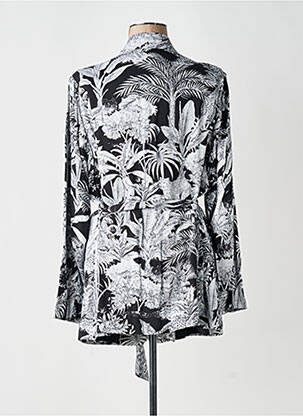 Jachete kimono mâneci lungi negru YESTA femeie