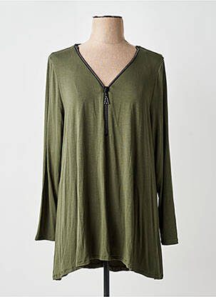 Tricou mâneci lungi mâneci lungi verde AN II VITO femeie