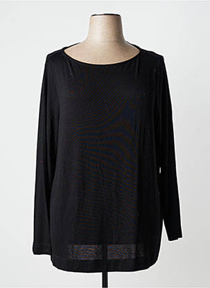 Tricou mâneci lungi mâneci lungi negru YESTA femeie