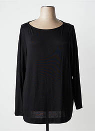 Tricou mâneci lungi mâneci lungi negru YESTA femme