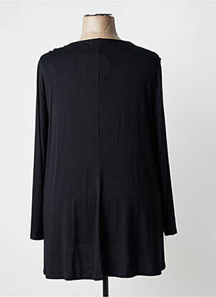 Tricou mâneci lungi mâneci lungi negru AN II VITO femeie