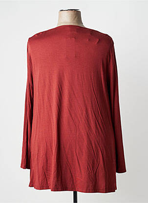 Tricou mâneci lungi mâneci lungi maro AN II VITO femeie