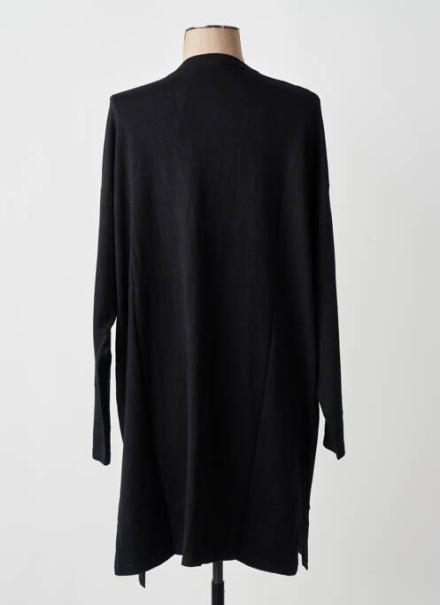 Vestă cu mâneci lungi elasticitate negru MASAI femme
