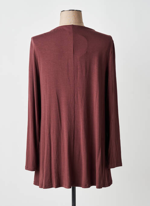 Tricou mâneci lungi mâneci lungi maro AN II VITO femme