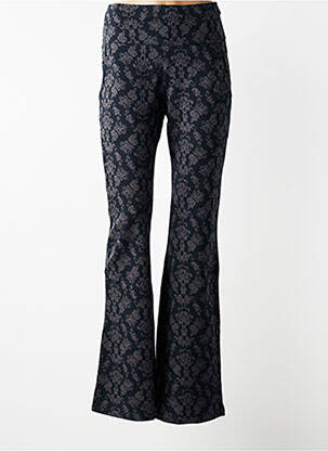 Pantalon evazat talie elastică gri BLUTSGESCHWISTER femeie