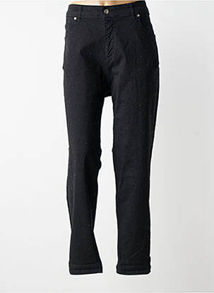 Pantalon slim buzunare negru SOPHIA femeie