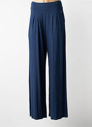 Pantalon drept talie elastică albastru BLUTSGESCHWISTER femme