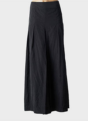 Pantalon evazat croială evazată negru MAT. femeie
