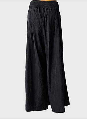 Pantalon evazat croială evazată negru MAT. femeie