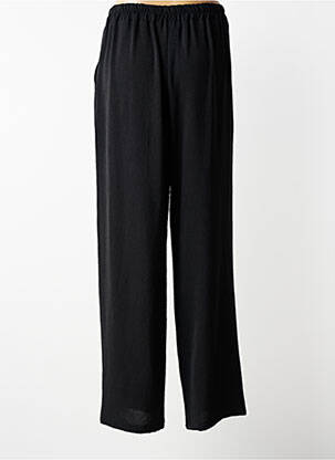 Pantalon drept talie elastică negru AN II VITO femeie