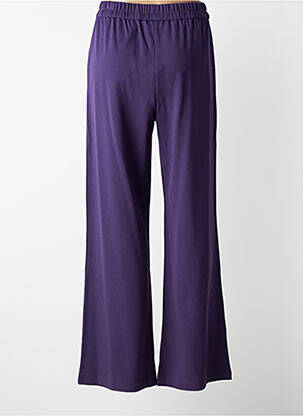 Pantalon evazat talie elastică violet ZILCH femeie