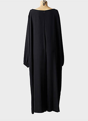 Rochie lungă mâneci lungi mâneci lungi negru SOPHIA femeie