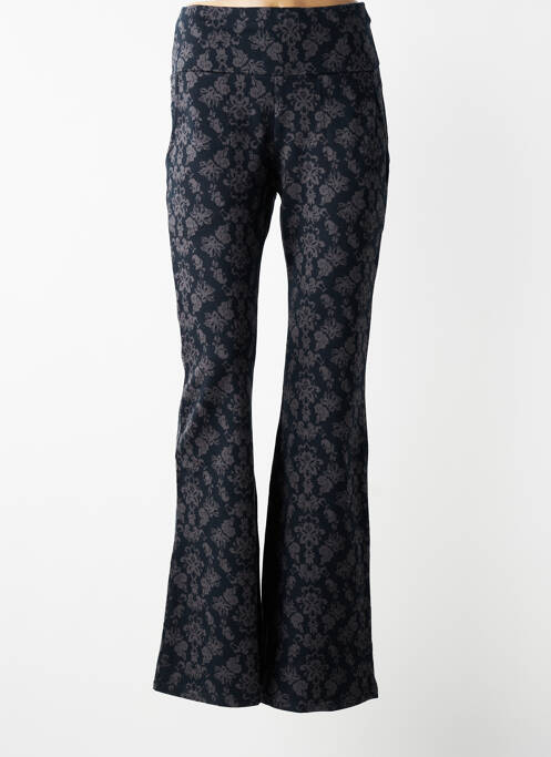 Pantalon evazat talie elastică gri BLUTSGESCHWISTER femme