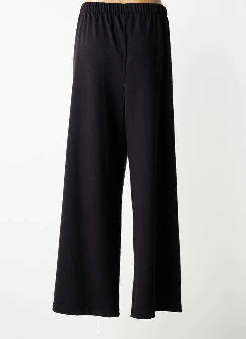 Pantalon evazat talie elastică negru AN II VITO femme