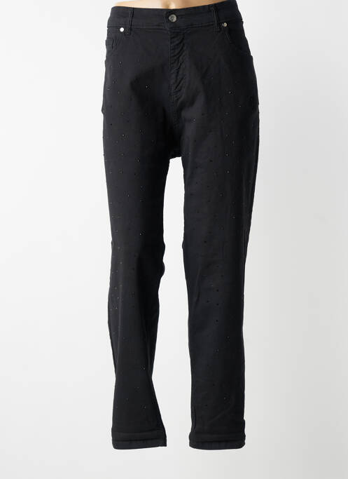 Pantalon slim buzunare negru SOPHIA femme
