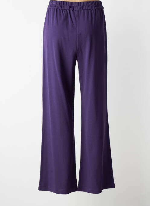 Pantalon evazat talie elastică violet ZILCH femme