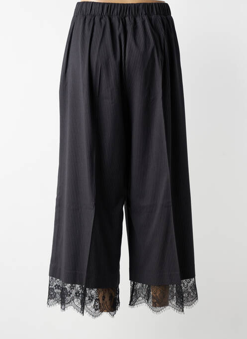 Pantalon 7/8 elasticitate mărime normală negru MAT. femme