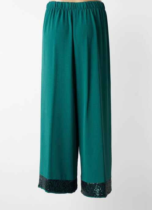 Pantalon drept talie elastică verde AN II VITO femme