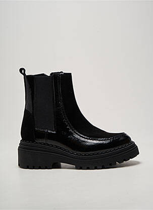 Botine/ghete toc mic toc de 4 la 6 cm negru CASTA femeie