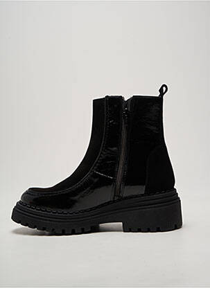 Botine/ghete toc mic toc de 4 la 6 cm negru CASTA femeie